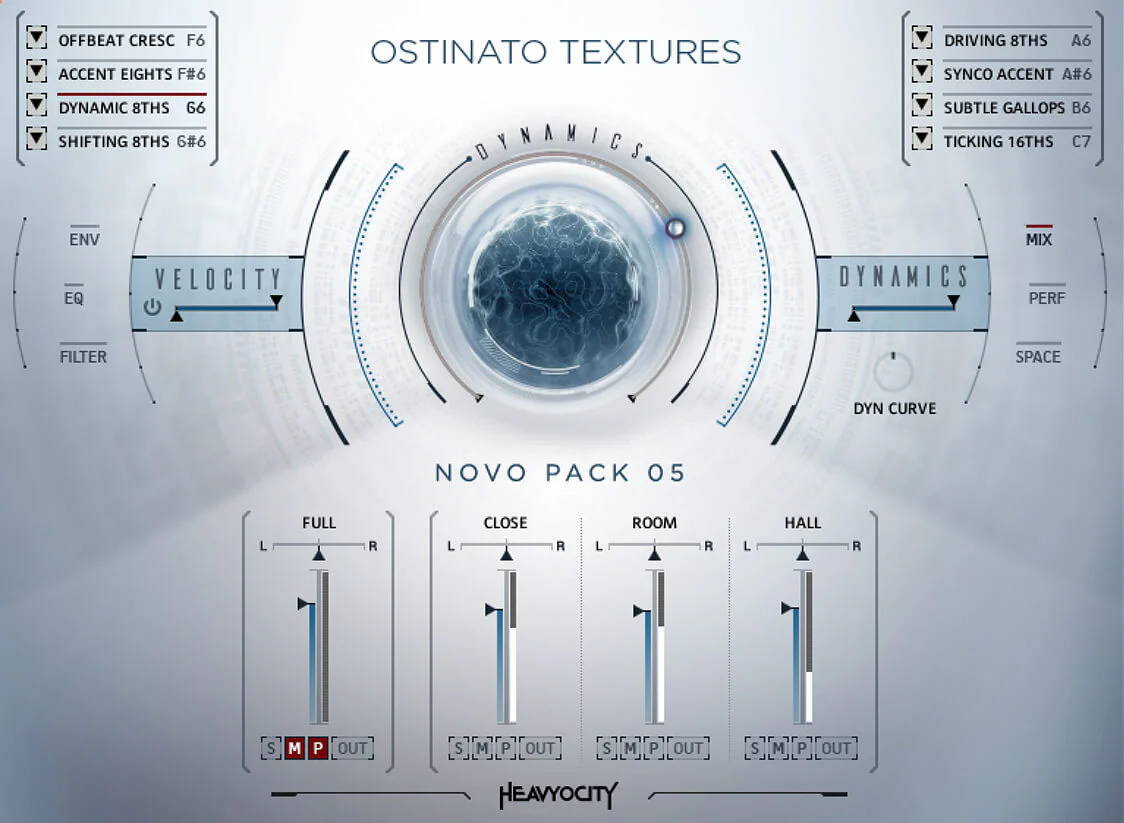 电影氛围弦乐音源 Heavyocity Novo Pack 05 Ostinato Textures