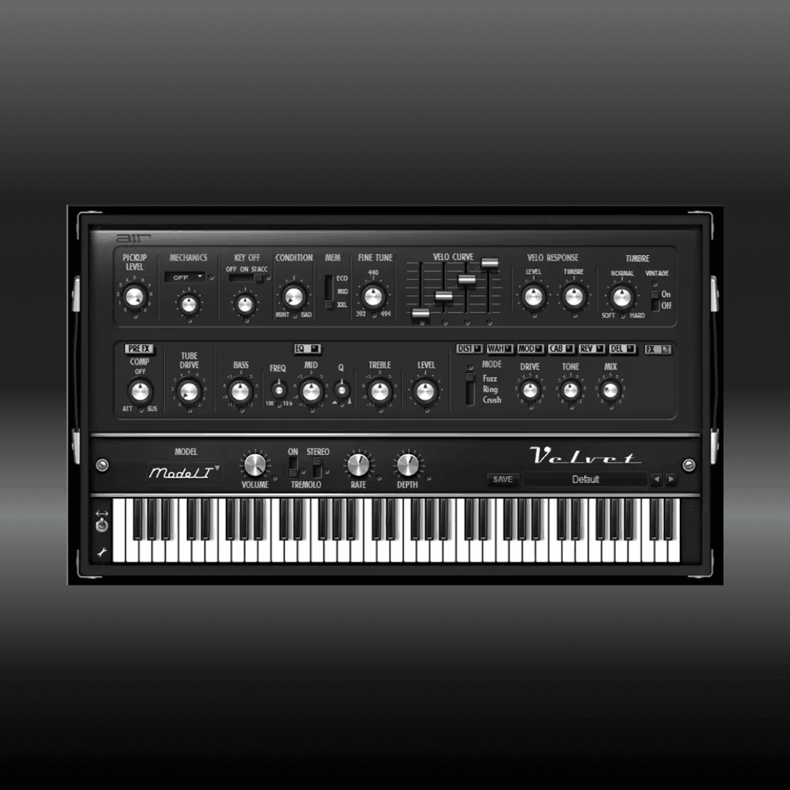 虚拟电子钢琴插件 AIR Music Technology Velvet v2.2.0