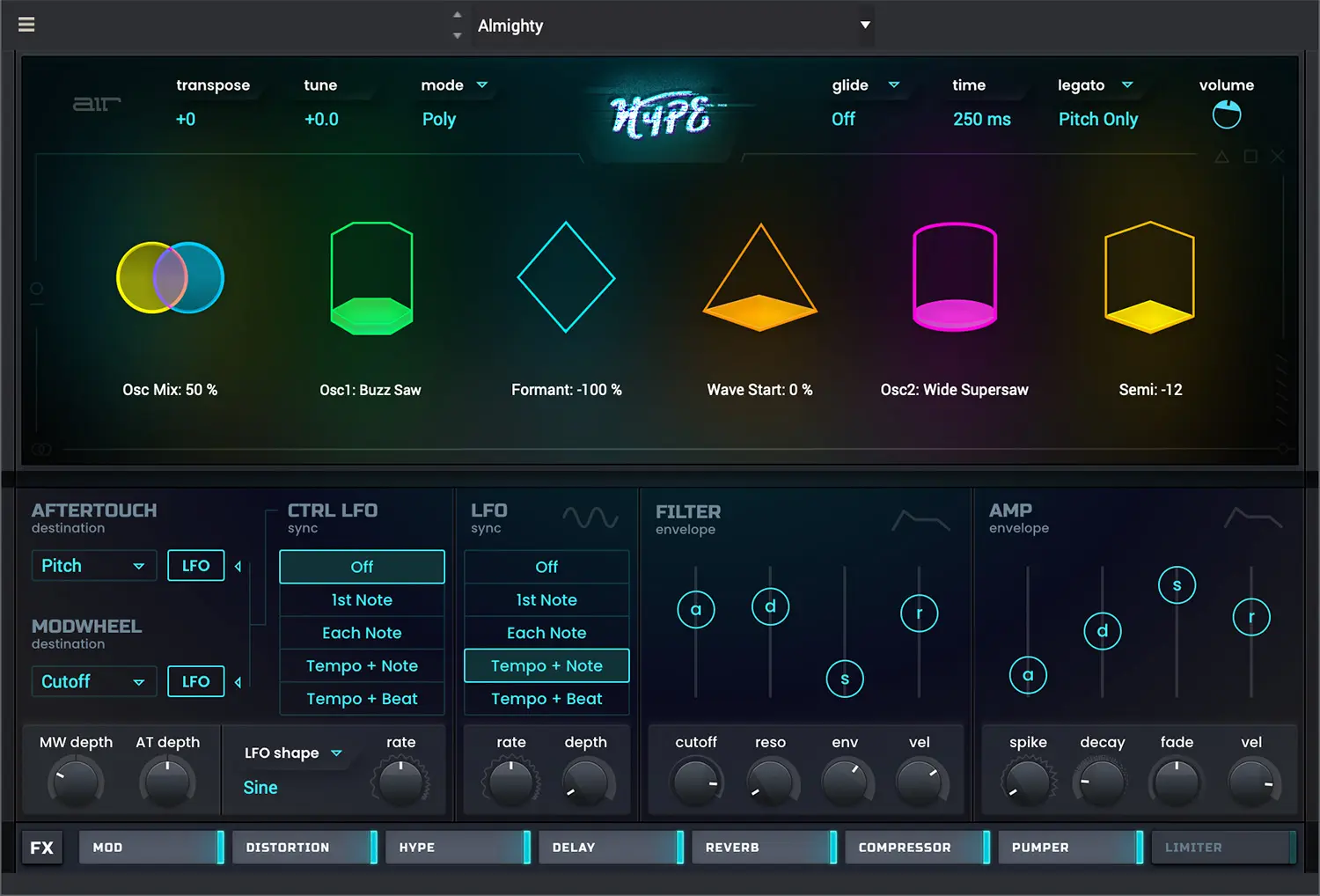 强大的合成器 AIR Music Technology Hype v1.2.1.14