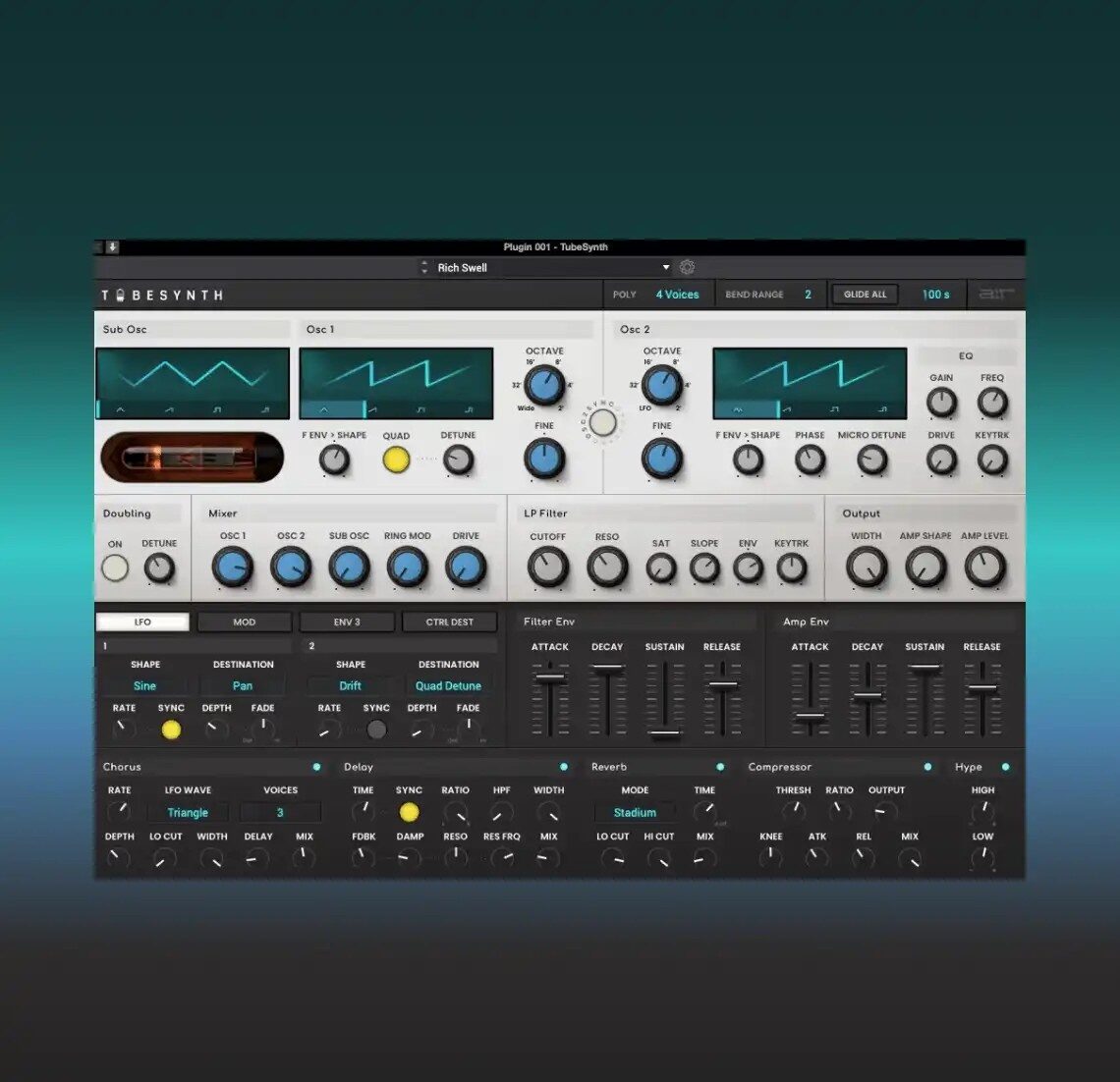 复音合成器 AIR Music Technology TubeSynth v1.2.1.14