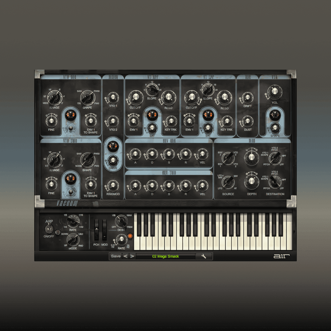 复古单音合成器 AIR Music Technology Vacuum v1.4.0 Mac