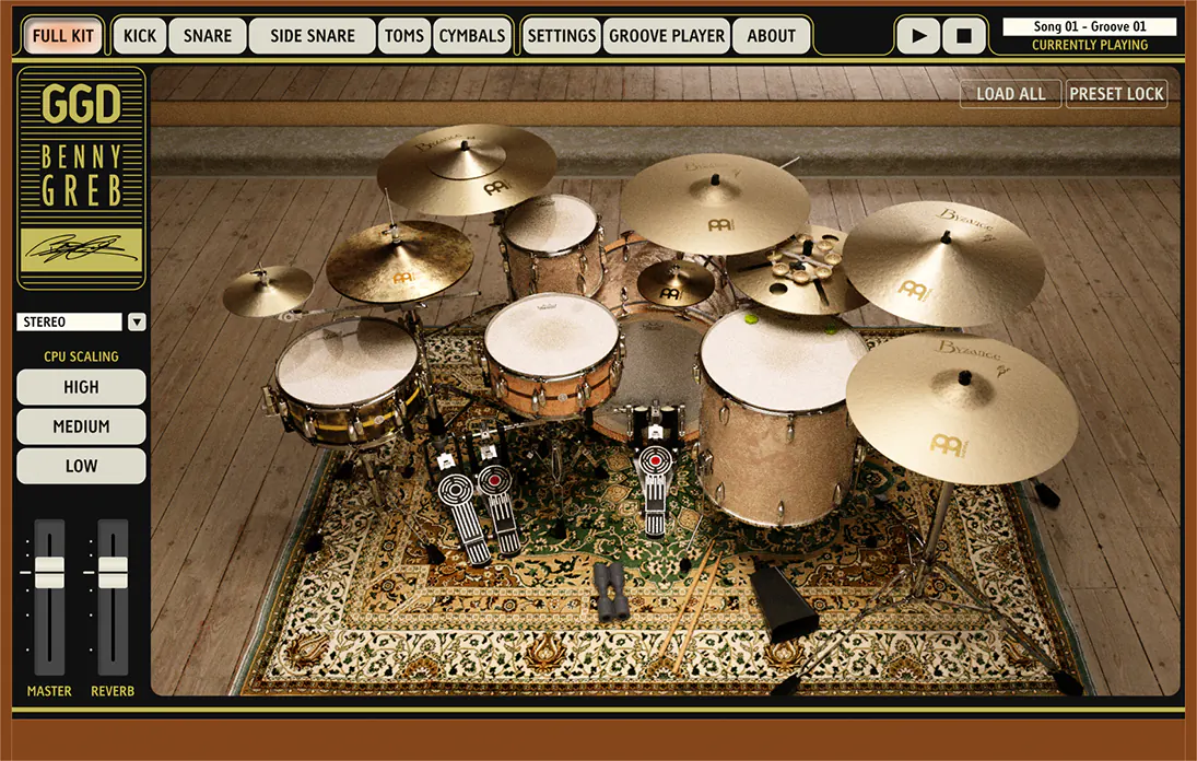 GGD班尼·格莱博签名鼓 GetGood Drums Benny Greb Signature Pack