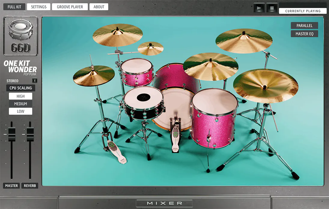 GGD流行朋克鼓音色库 GetGood Drums One Kit Wonder Pop Punk