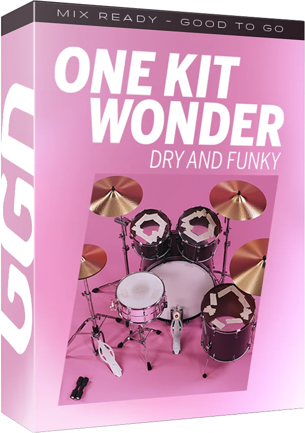 GGD架子鼓音色库 Getgood Drums One Kit Wonder Dry And Funky