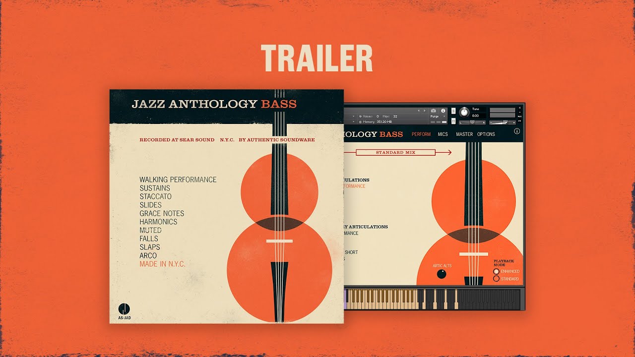 爵士选集贝斯 Authentic Soundware Jazz Anthology Bass