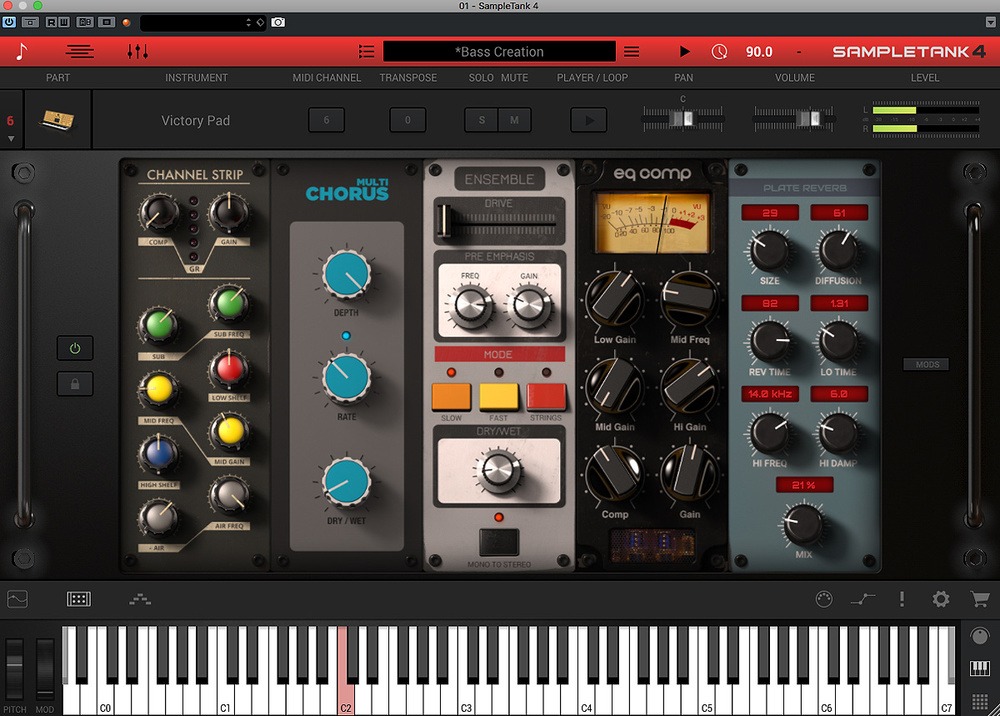 采样坦克4音源采样器 IK Multimedia SampleTank 4 v4.2.4 R2R Win