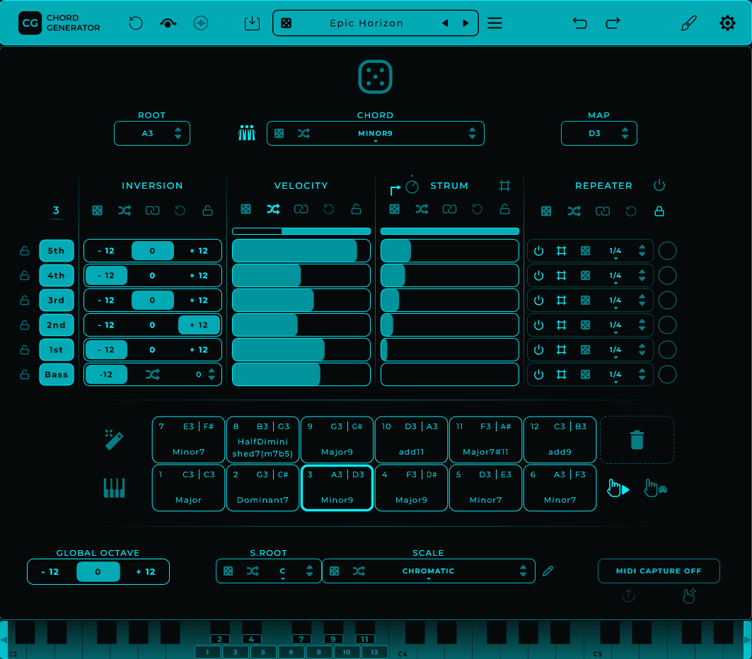 和弦Midi生成器 Mario Nieto Chord Generator v1.0.0 Mac HCiSO