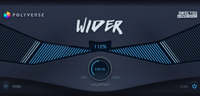 立体声声场宽度处理插件 Polyverse Music Wider 2 v2.0.0 （Wider2 ）