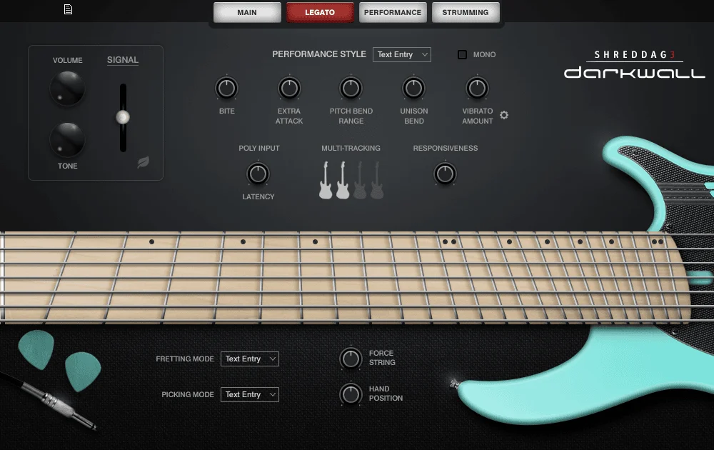 现代金属贝司音源 Impact Soundworks Shreddage 3.5 Darkwall