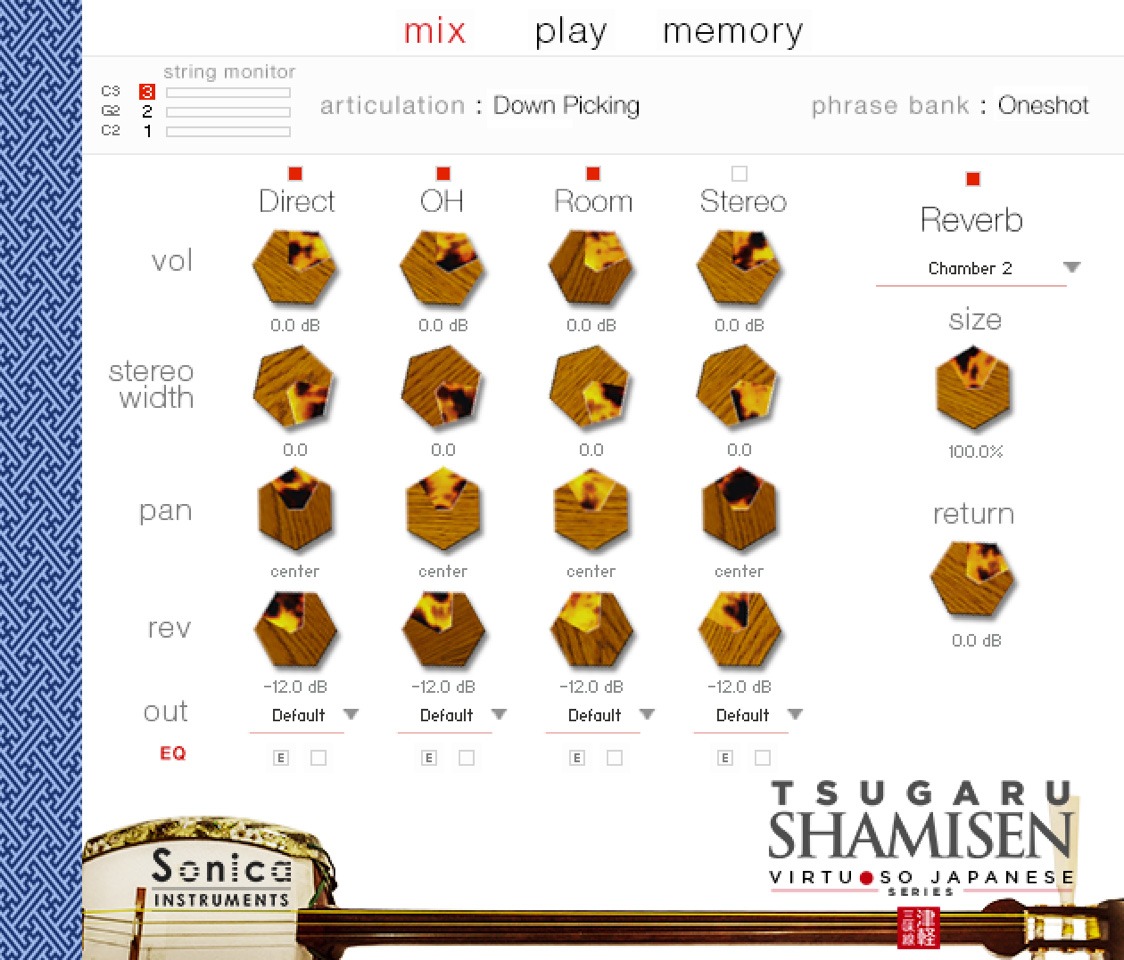 日本津轻三味线 Sonica Instruments Tsugaru Shamisen v2.0.0