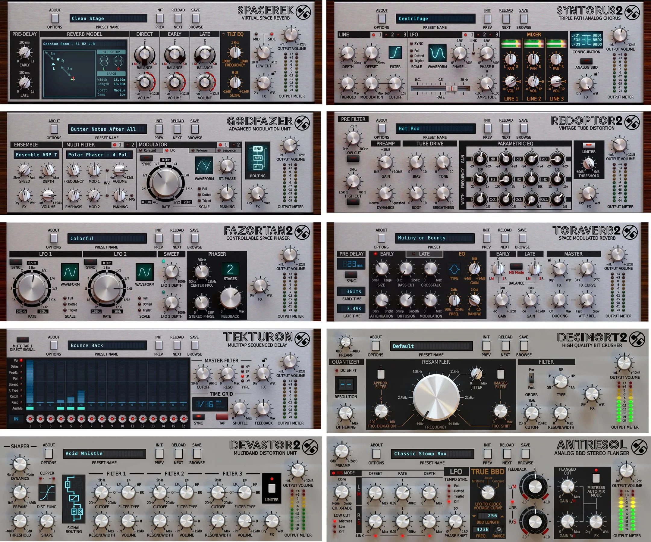 19个效果&合成插件 D16 Group Plugins Collection v2025.9 Mac MORiA