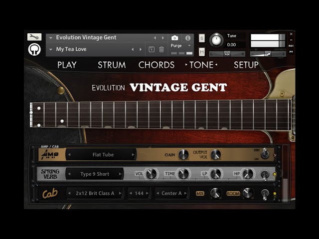 空心电吉他音色库 Orange Tree Samples Evolution Vintage Gent v1.2.5
