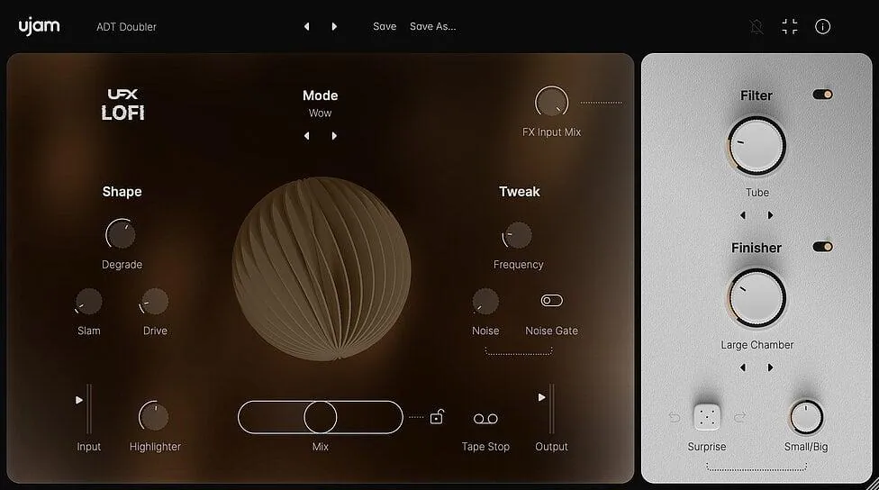 模拟复古效果 UJAM UFX-LOFI v1.0.1 R2R Win