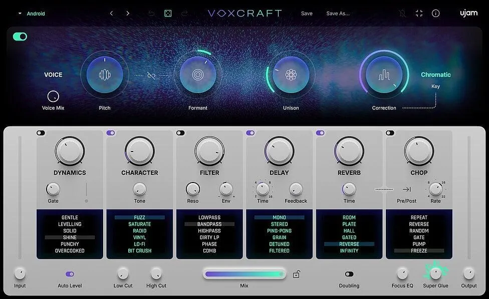 多重效果器插件 uJAM VOXCRAFT v1.0.0