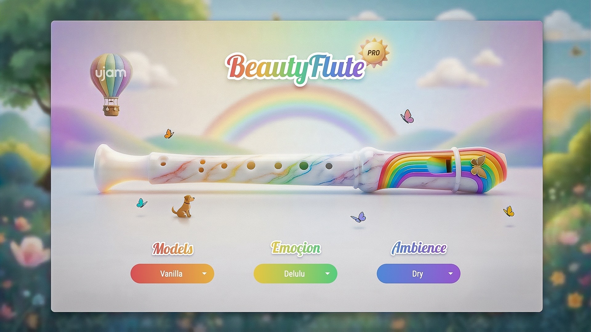 充满个性的长笛 UJAM BEAUTIFLUTE Pro v1.0.1 R2R Win