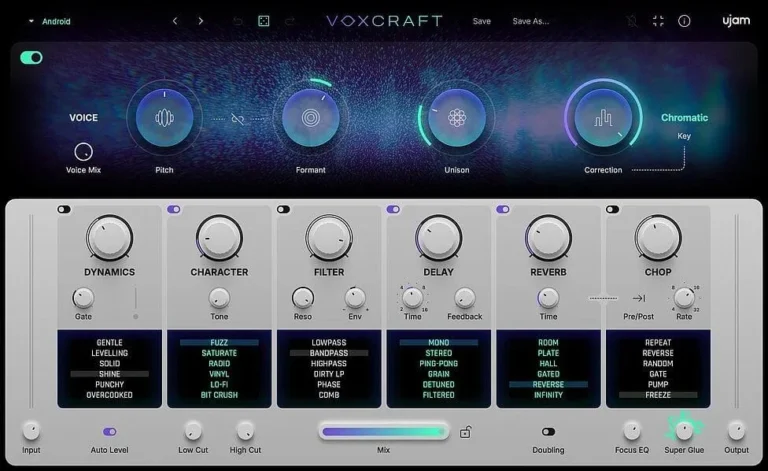 人声处理器 UJAM VOXCRAFT v1.0.0