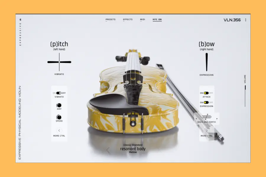 MPE物理建模弦乐合集 Expressive E Soliste v1.0.3 U2B Mac GUISEPPE