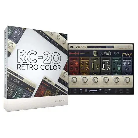 复古色彩润色效果器-XLN Audio RC-20 Retro Color v1.5.2.1 R2R Win