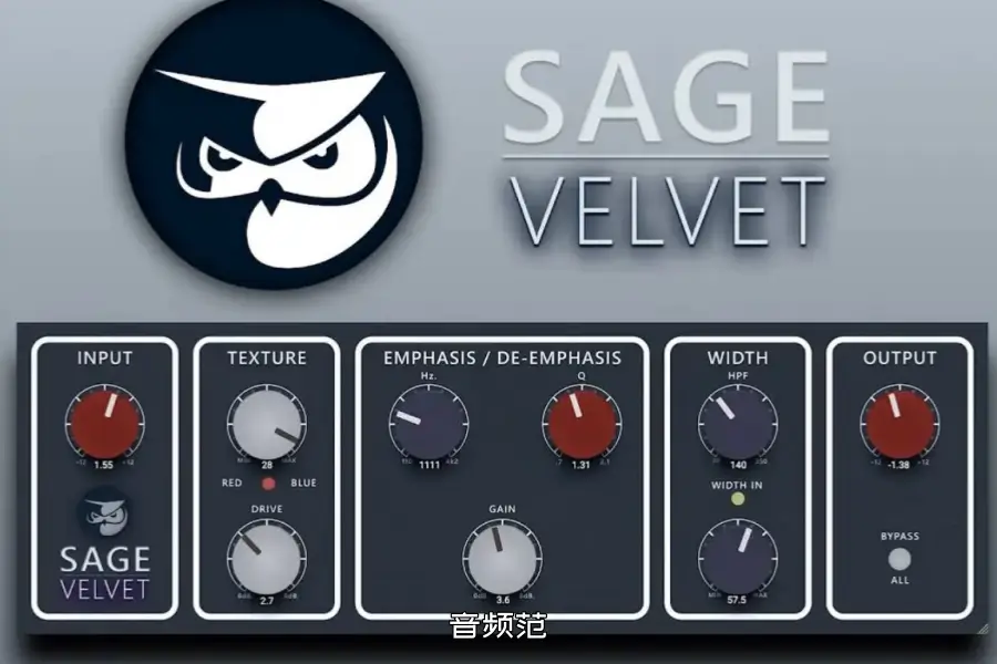 丝绒效果器 Sage Audio Sage Velvet v1.0.5