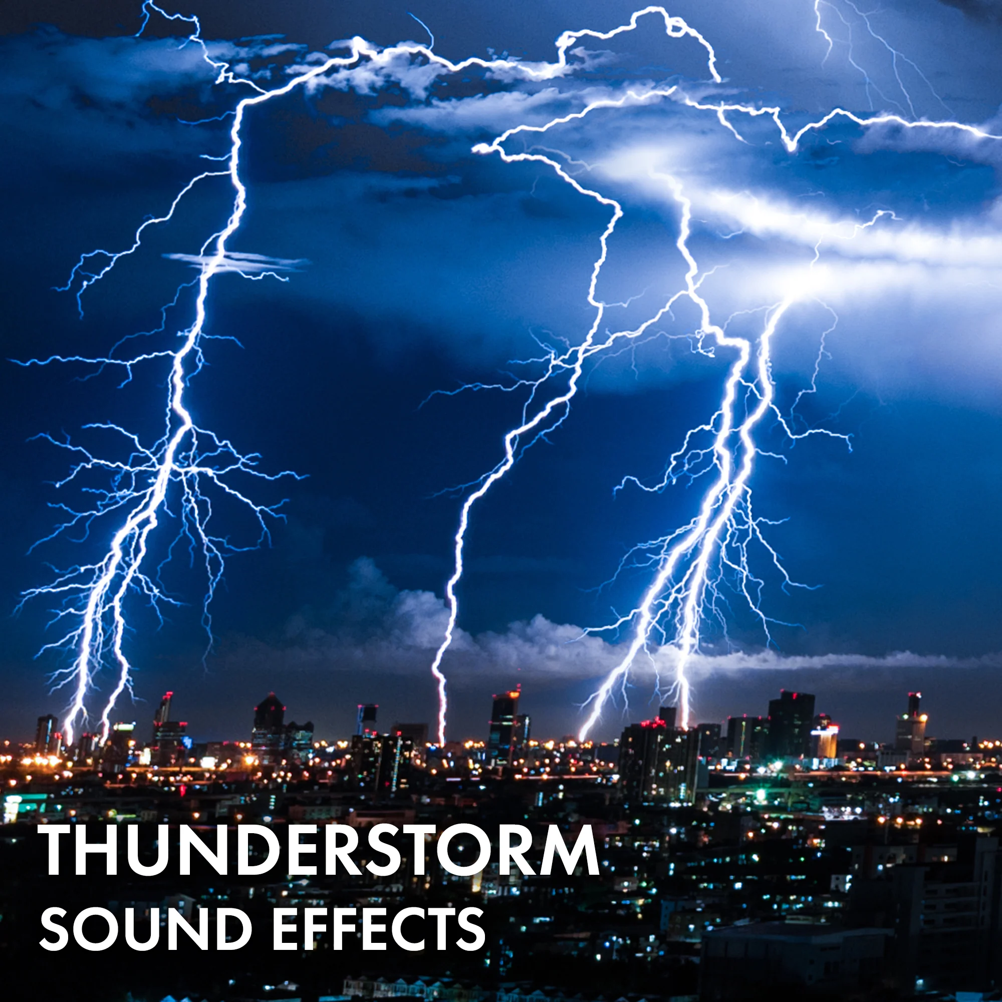 雷声与雨声音效 Sound Ideas Thunder and Rain Sound Effects