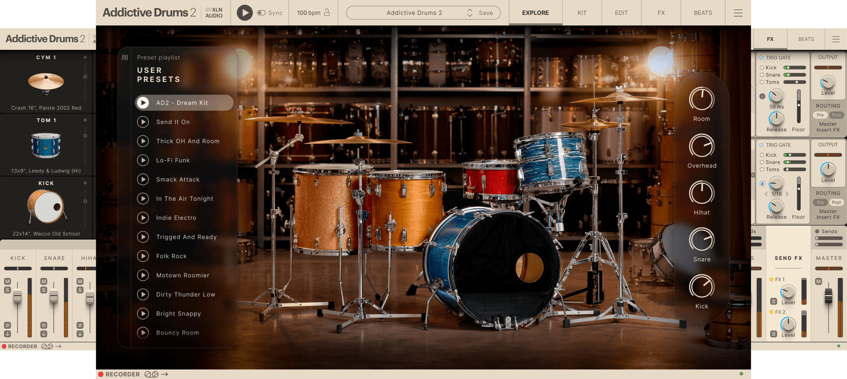 经典虚拟架子鼓 XLN Audio Addictive Drums 2 Complete v2.9.0.4 R2R Win