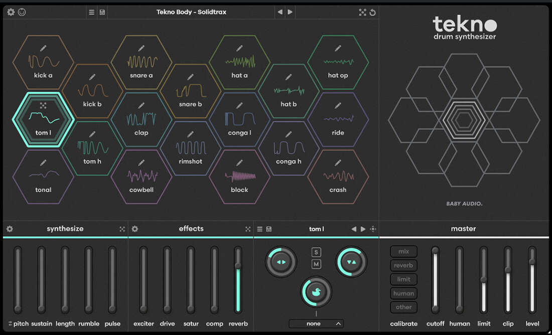 鼓合成器 Baby Audio Tekno v1.1.0