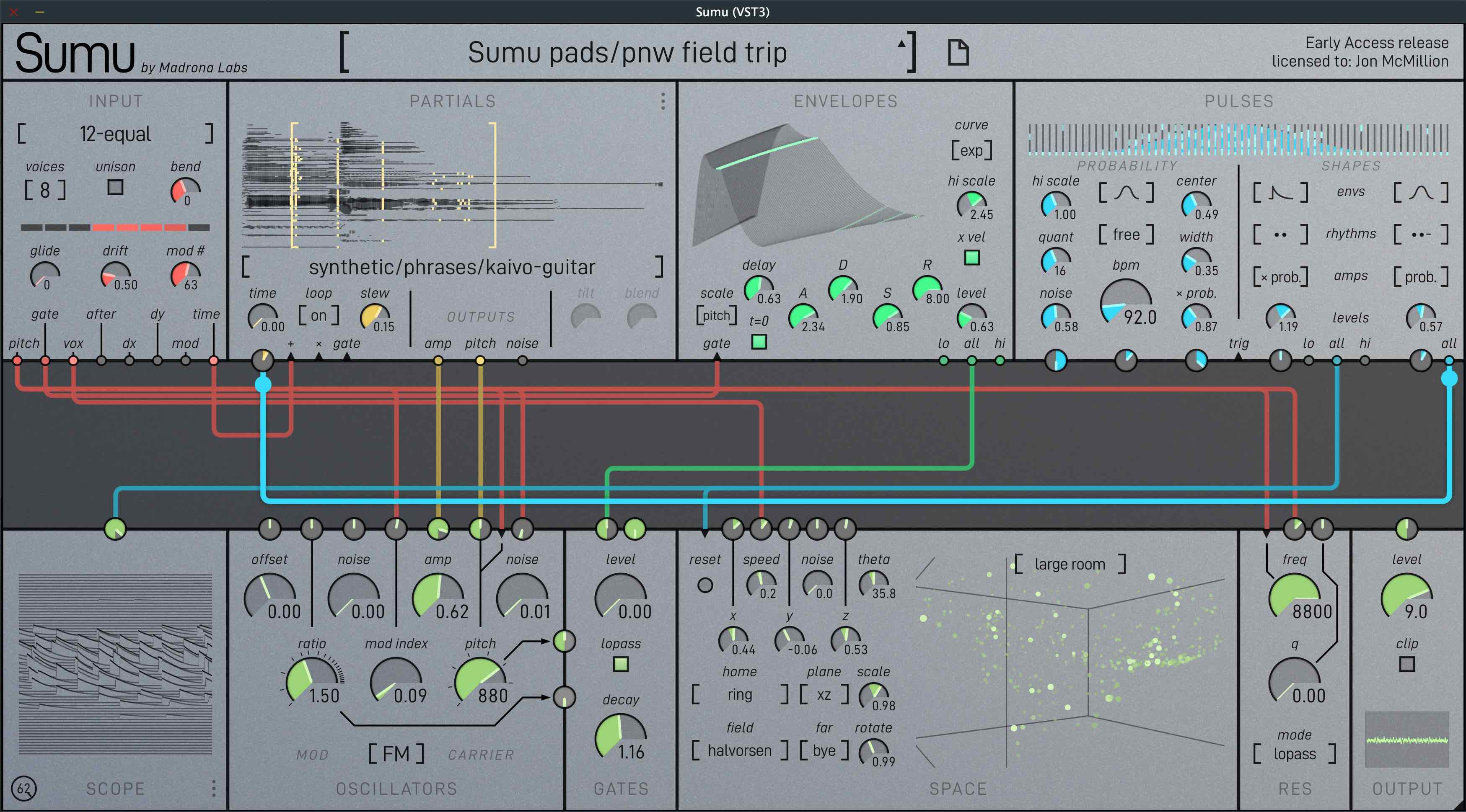 电子调频合成器 Madrona Labs Sumu v1.3.0 Win