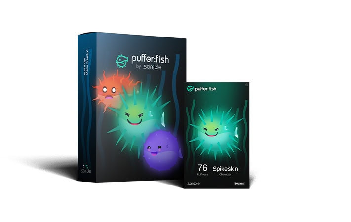 饱和效果器 Sonible puffer fish v1.0.4