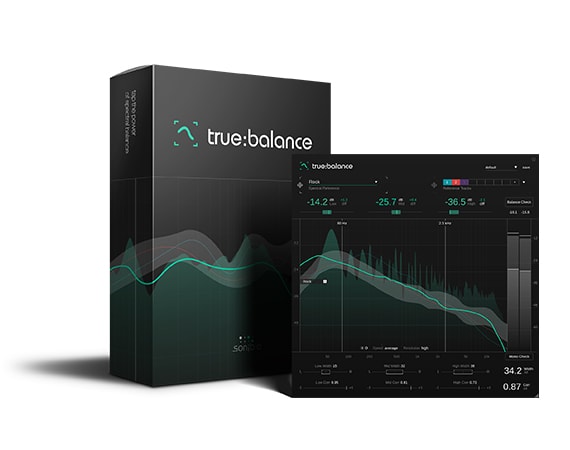 混音计量分析插件 Sonible true balance v1.0.5