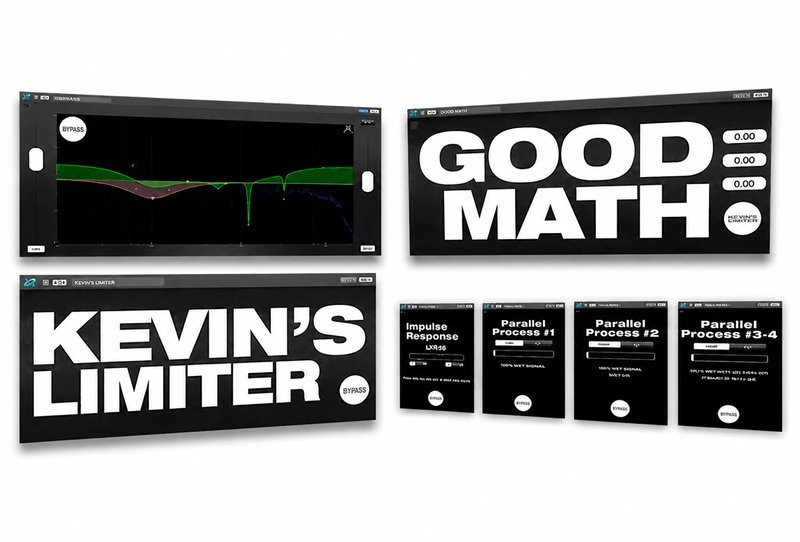混音插件套装 Make Believe Studios Make Believe Bundle v4.0.23 R2R Win (包含SPRES Kevin Kevin's limiter Good Math Parallel Process 1 2 3&4 MBEQ)