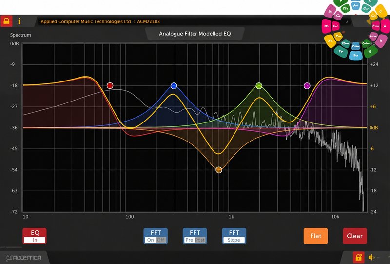 图形均衡器 Applied Computer Music Technologies ACM210X1 v3.2.0 R2 R2R Win