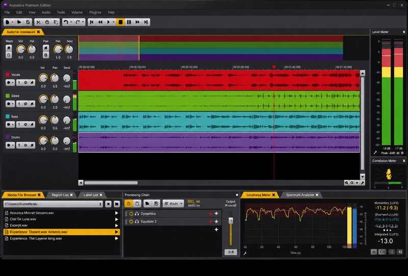 音频编辑修复软件 Acon Digital Acoustica Premium v7.7.3 R2R