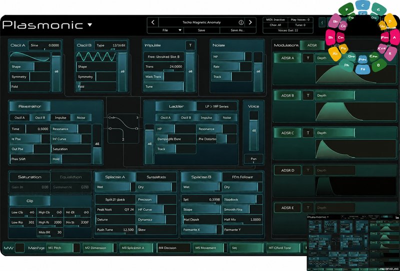 减法合成器 Rhizomatic Plasmonic v1.2.7