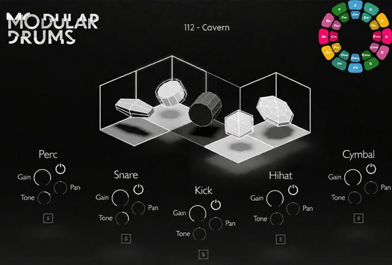 拓展电子鼓音源 UVI Falcon Expansion Modular Drums v1.0.0-R2R