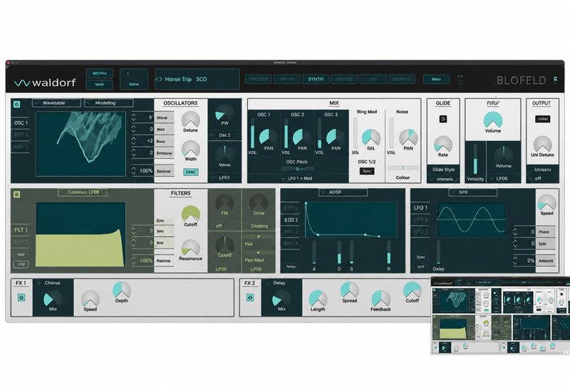 模拟合成器 Waldorf Blofeld Plugin v1.0.0 R2R