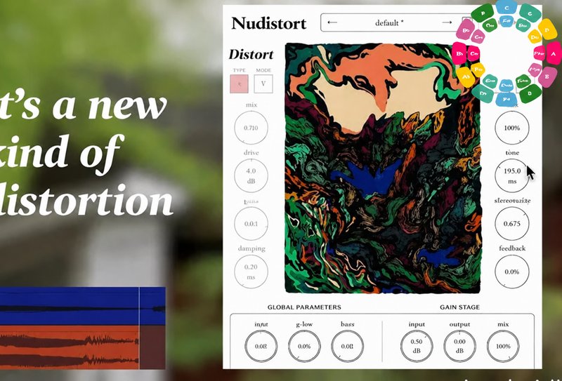 算法失真效果器 Nudist Audio Nudistort v1.1.13 Win