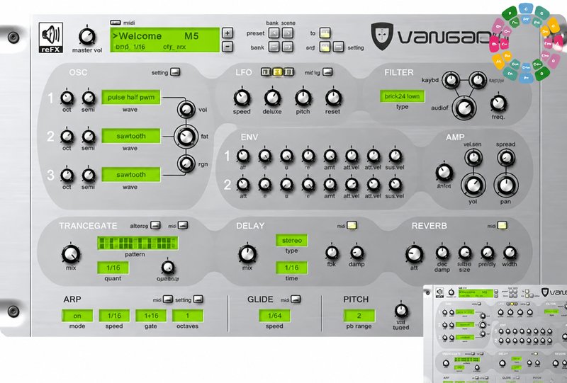 虚拟波表合成器 reFX Vanguard v2.0.11 MacOS-FLARE