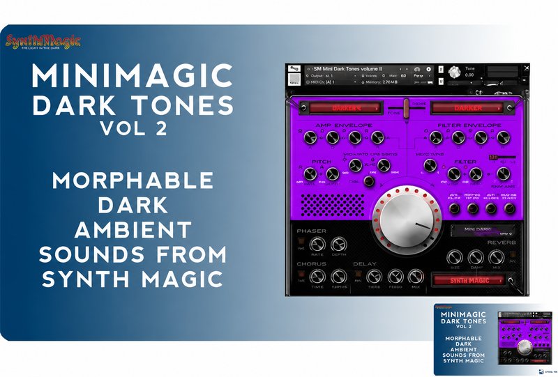 4套电子合成音源 Synth Magic Collection (包含SynthMagic Mini Magic Dark Tones Vol 1 2 Mini Magic Digisizer Retropolis)