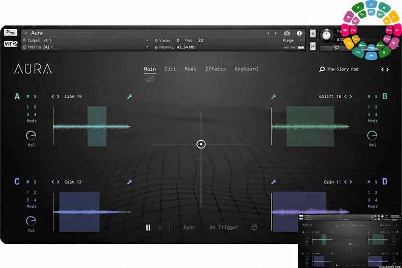 电影氛围音色库 Vir2 Aura Atmospheric Drone Builder