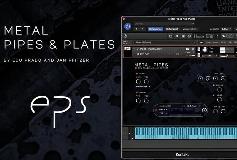 金属管子和板子音色库 Edu Prado Sounds Metal Pipes and Plates