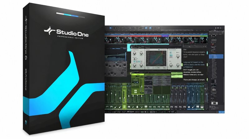 音乐制作宿主软件 PreSonus Studio One 5 v5.5.2 R2R Win