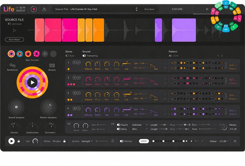节奏Loops制作插件 XLN Audio Life v1.1.3 Mac HCiSO