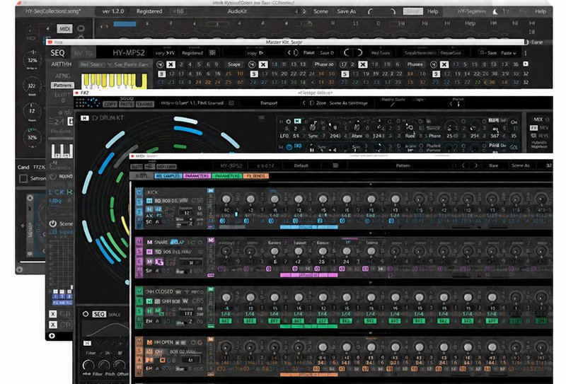 10个电子合成+效果插件合集 HY-Plugins Collection v2025.01 R2R (包含HY-Delay4 Filter4 MBMFX2 MPS2 POLY RPE2 SEQ32 SeqCollection2 HY-Slicer 2 HY Slicer)