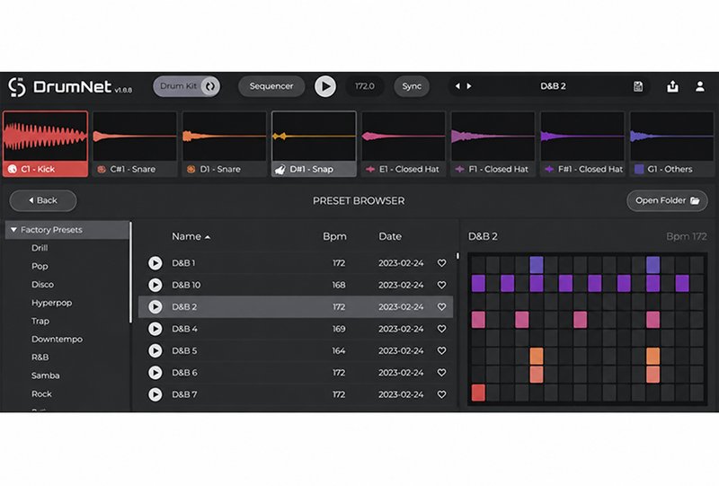 鼓机采样器 Session Loops DrumNet v1.7.0 MOCHA Win （Drum Net）