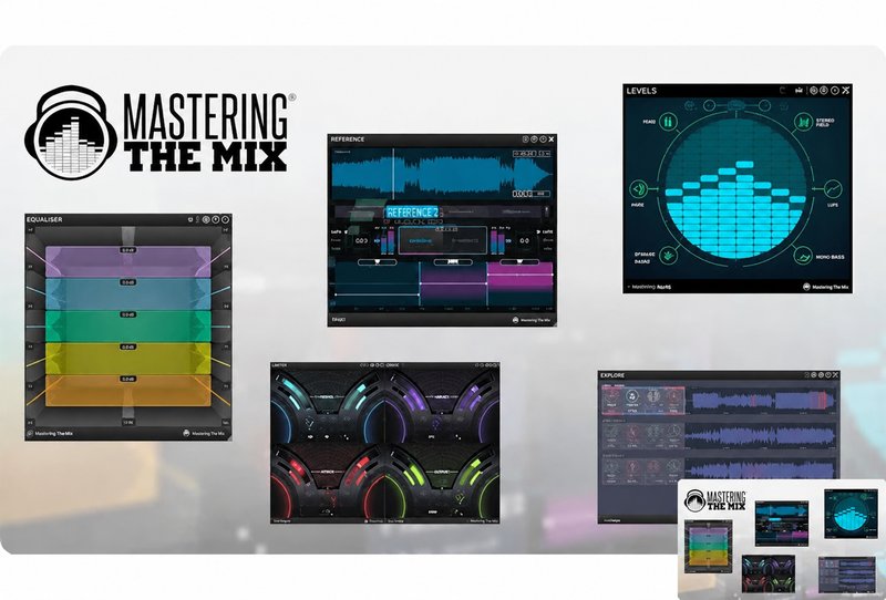 智能母带混音插件套装 Mastering The Mix Bundle v3.1m Mac MORiA （包含ANIMATE BASSROOM FUSER LEVELS LIMITER MIXROOM REFERENCE REFSEND RESO EXPOSE Jan 29 2024）