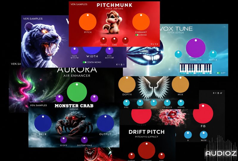13个卡通插件包 Vox Samples MaxStarter v1.0.0 v3.0.2
