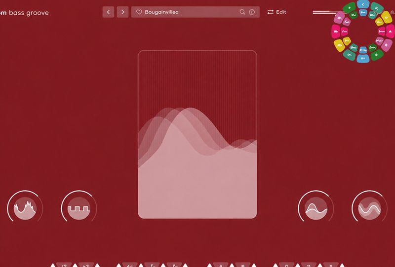 电子合成贝斯音源 Excite Audio Bloom Bass Groove v1.2.0 BUBBiX
