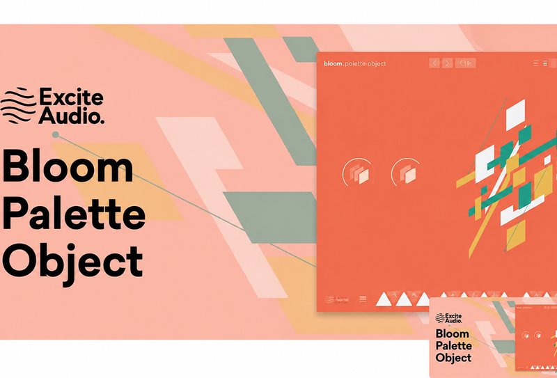 有机生活打击乐音源 Excite Audio Bloom Palette Object v1.2.0 BUBBiX