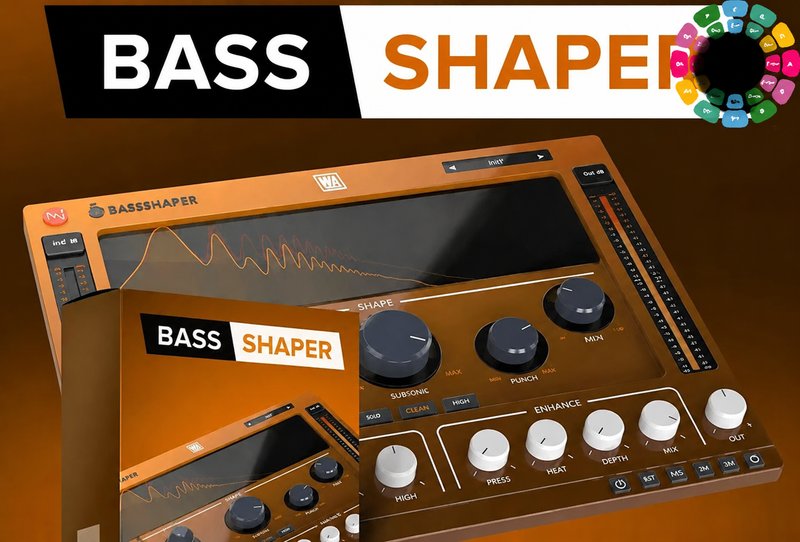 贝斯塑形效果器 W.A. Production BassShaper v1.0.1 BUBBiX Win (WA Production Bass Shaper)