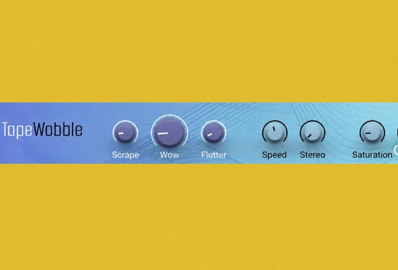 低保真效果器 Native Instruments Tape Wobble v1.3.3 MacOS-HCiSO